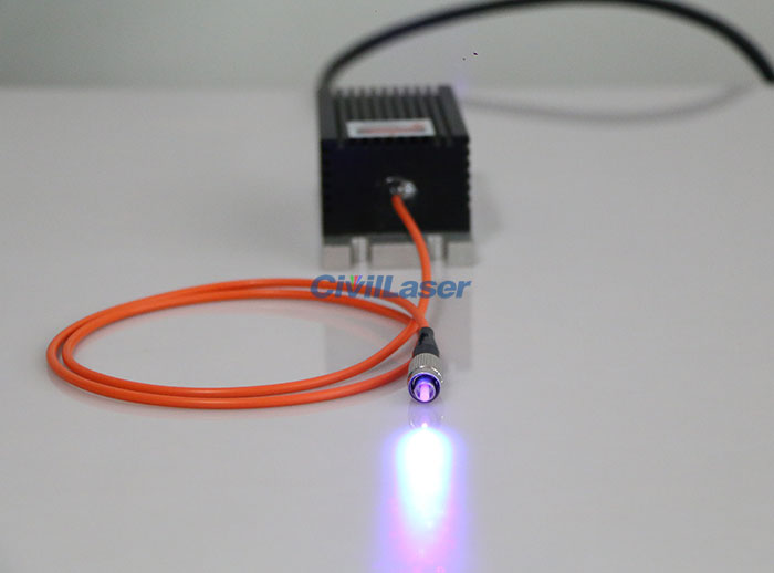 single mode fiber coupled laser
